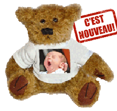 Peluche personnalis&eacute;e